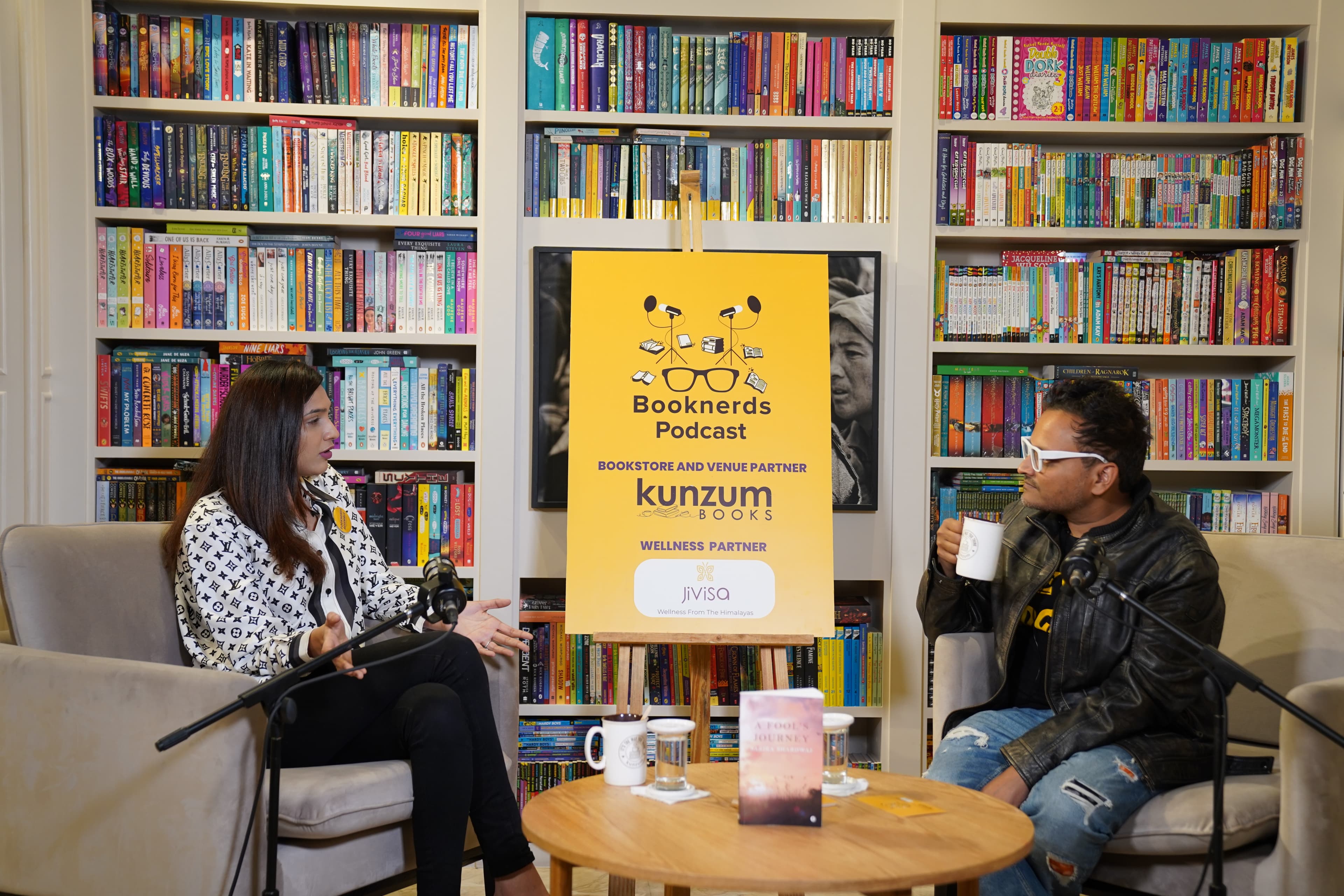 Booknerds podcast recording, 2021