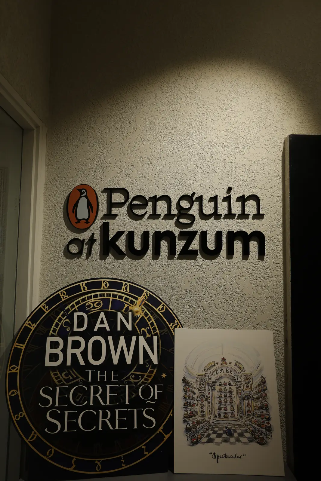 Penguin at Kunzum branding at the venue
