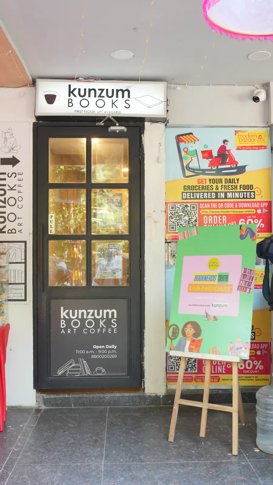 Kunzum Books, the hangout venue
