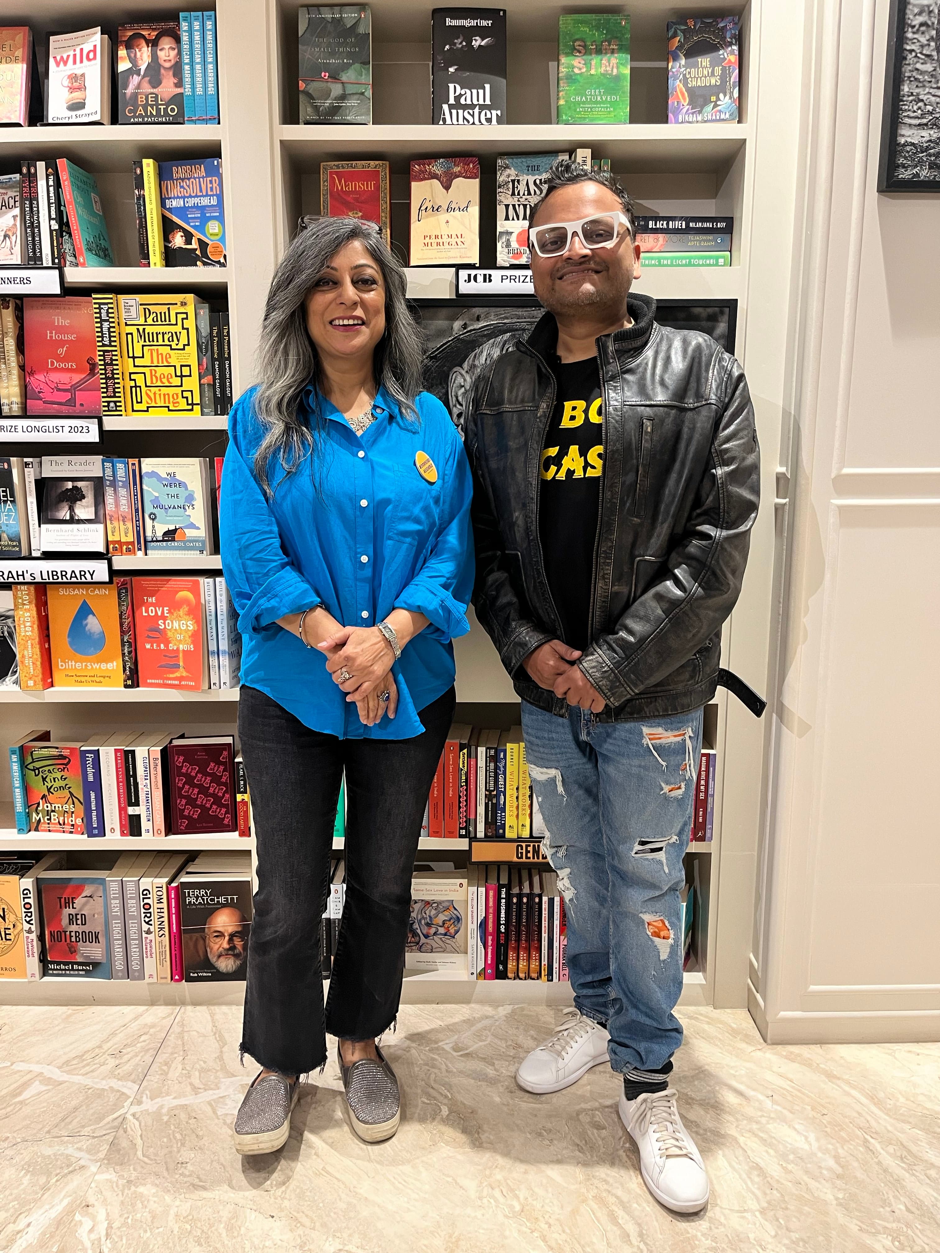 Conversation with an author at Booknerds